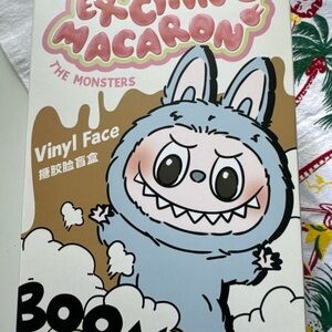 LABUBU NWT POP MART BLIND BOX Exciting Macaron Vinyl Face plushie